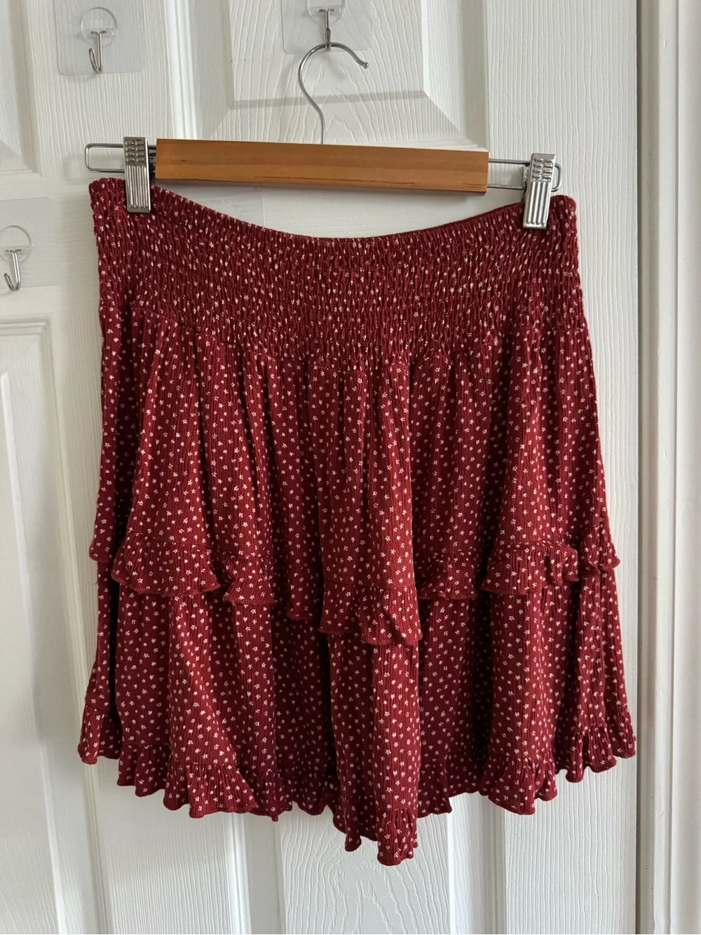 LA HEARTS Polka Dot Ruffle Skirt M - Picture 6 of 11